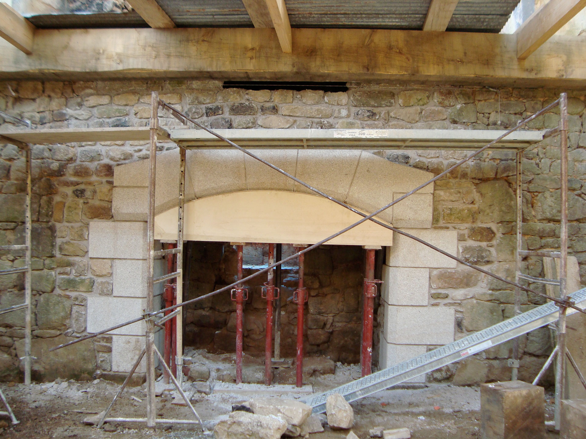 reconstruction cheminée ancienne